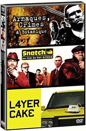 Layer Cake / Snatch / RocknRolla - Triple Feature DVD Set | Crime Thriller Movie Collection | Perfect for Movie Nights & Gifts