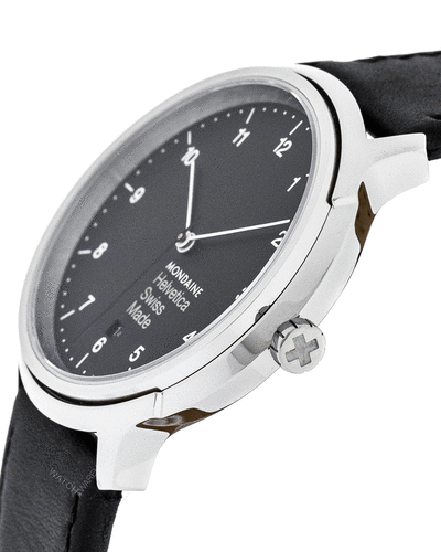Helvetica No.1 Regular 40mm Men's Wrist Watch - Classic Minimalist Design for Business, Casual & Formal Occasions