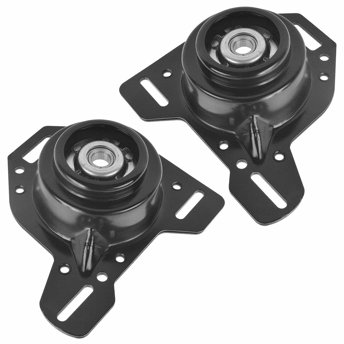 Kucaruce Front Upper Shock Strut Mount Plates Pair - Set of 2 Compatible with Convertible SHO00311 | Durable Suspension Replacement Parts for Smooth Ride | Perfect for Road Trips and Daily Commuting