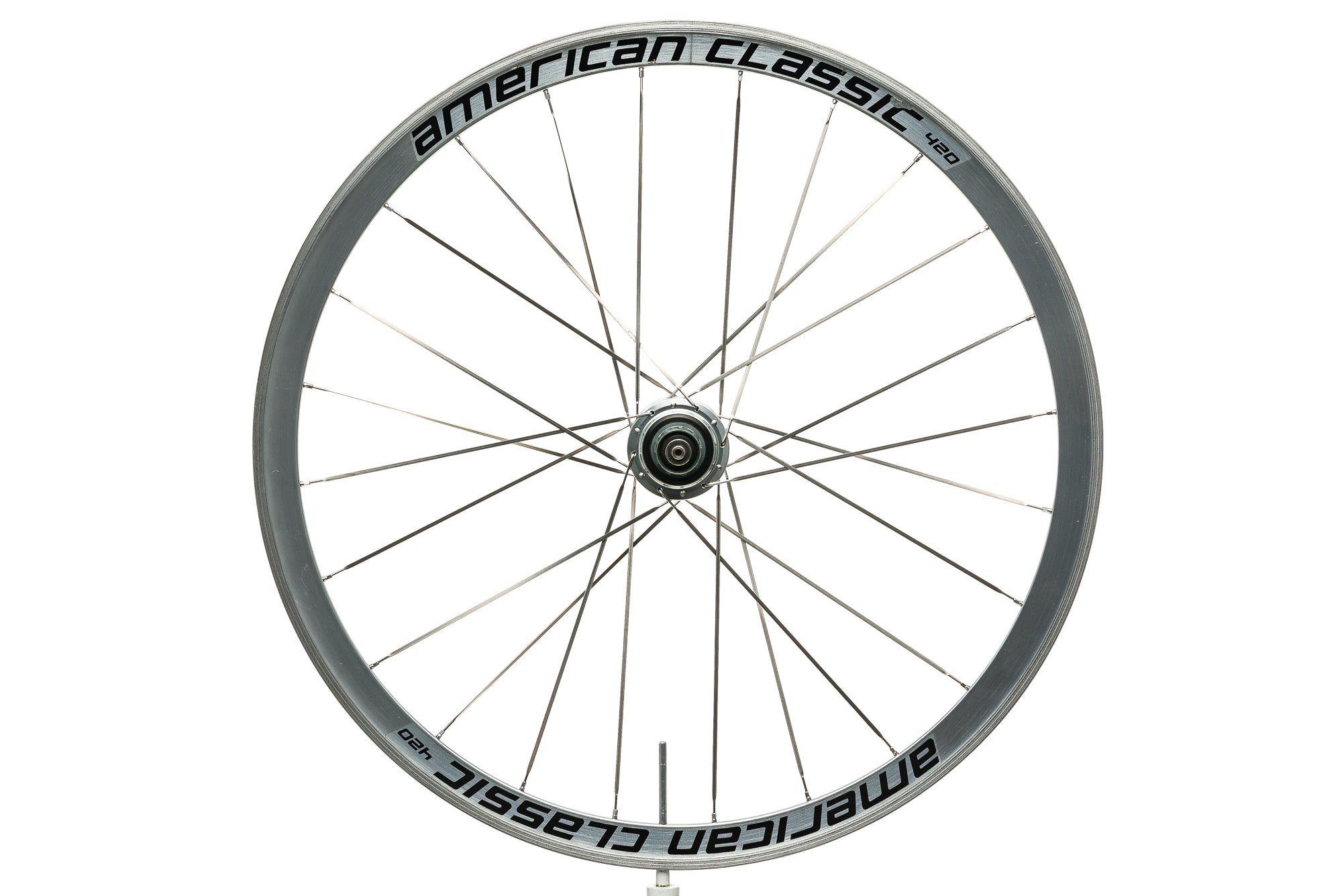 American Classic 420 Aluminum Clincher 700c Rear Wheel - Lightweight Road Bike Wheel for Racing & Training - Perfect for Road Cycling, Triathlons & Endurance Rides