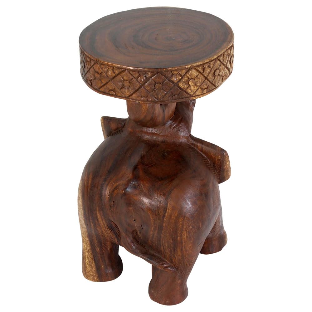 Haussmann® Solid Wood Elephant Stool - 11
