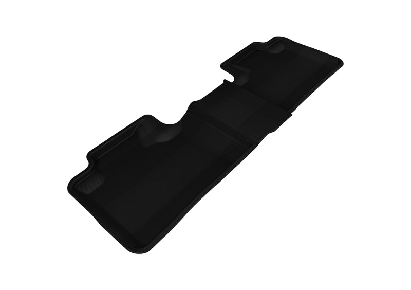 3D MAXpider Kagu Custom Fit 2nd Row Floor Mats for 2011-2020 Dodge Durango & Jeep Grand Cherokee - All-Weather Protection, Black (Perfect for Family Road Trips & Off-Road Adventures)