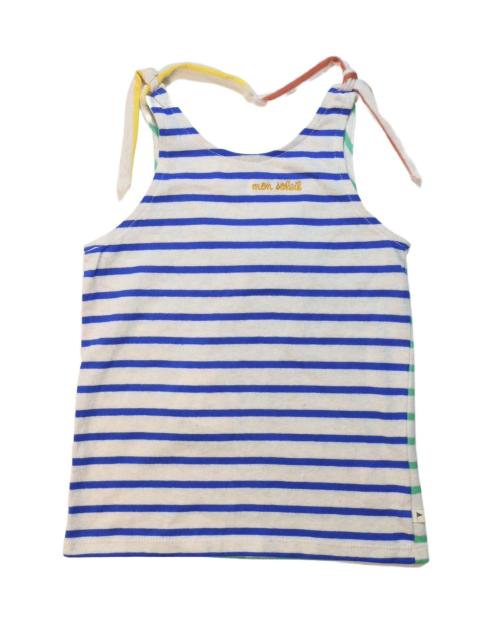 Arsène et les Pipelettes Sleeveless Top for Girls Size 6T - Cute Summer Tank Top for Playdates & Outdoor Activities