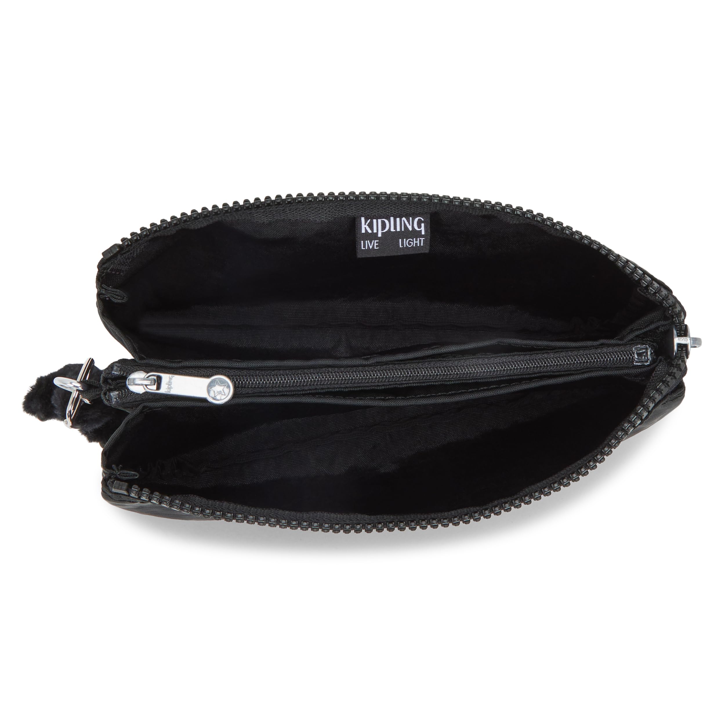 Kipling Women’s Creativity Extra Large Wristlet - Versatile Cosmetic Pouch & Travel Organizer with Lightweight Nylon for Makeup, Toiletries & Essentials | Perfect for Travel, Gym & Everyday Use