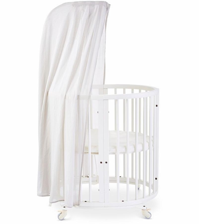 Stokke Sleepi Canopy by Pehr - Premium Baby Crib Canopy for Stokke Sleepi Crib - Soft & Breathable Nursery Decor for Newborns - Perfect for Nursery, Bedroom & Travel Use
