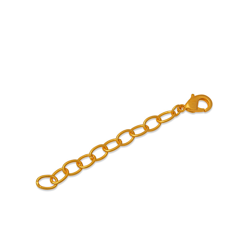 18K Gold Plated 2 Inch Necklace Extender Chain - Adjustable Jewelry Extension for Pendants & Lockets - Perfect for Layering Necklaces, Customizing Fit, and Gift Giving