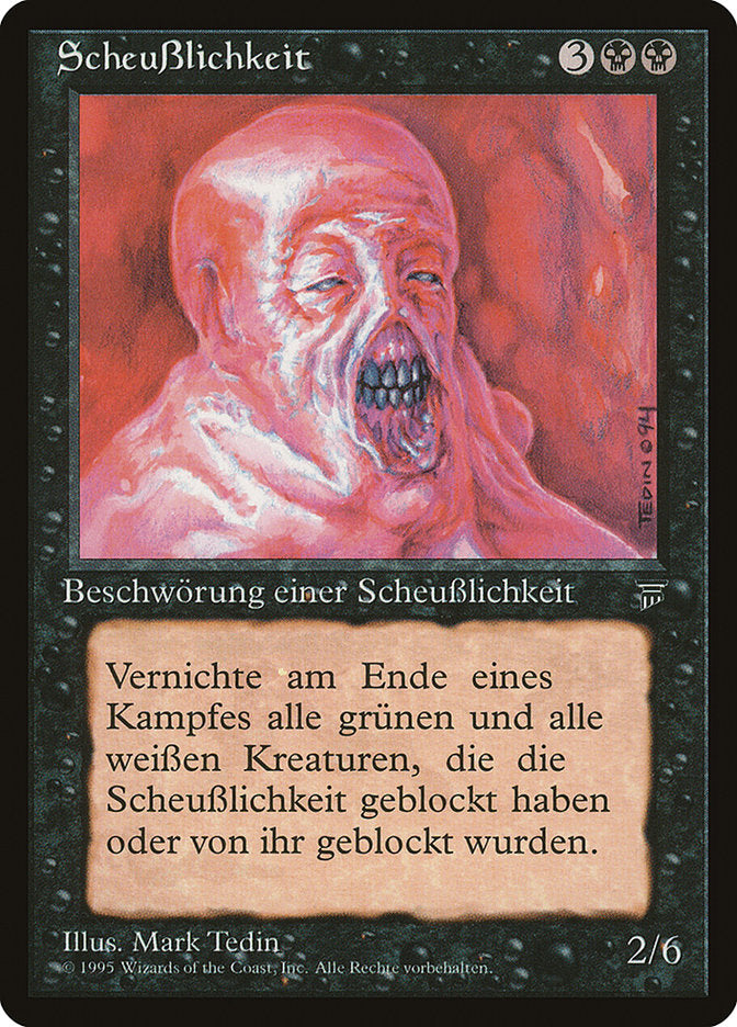 Abomination (German) - Scheußlichkeit [Renaissance] - Perfect for Historical Reenactments, Gothic Decor & Medieval Themed Events