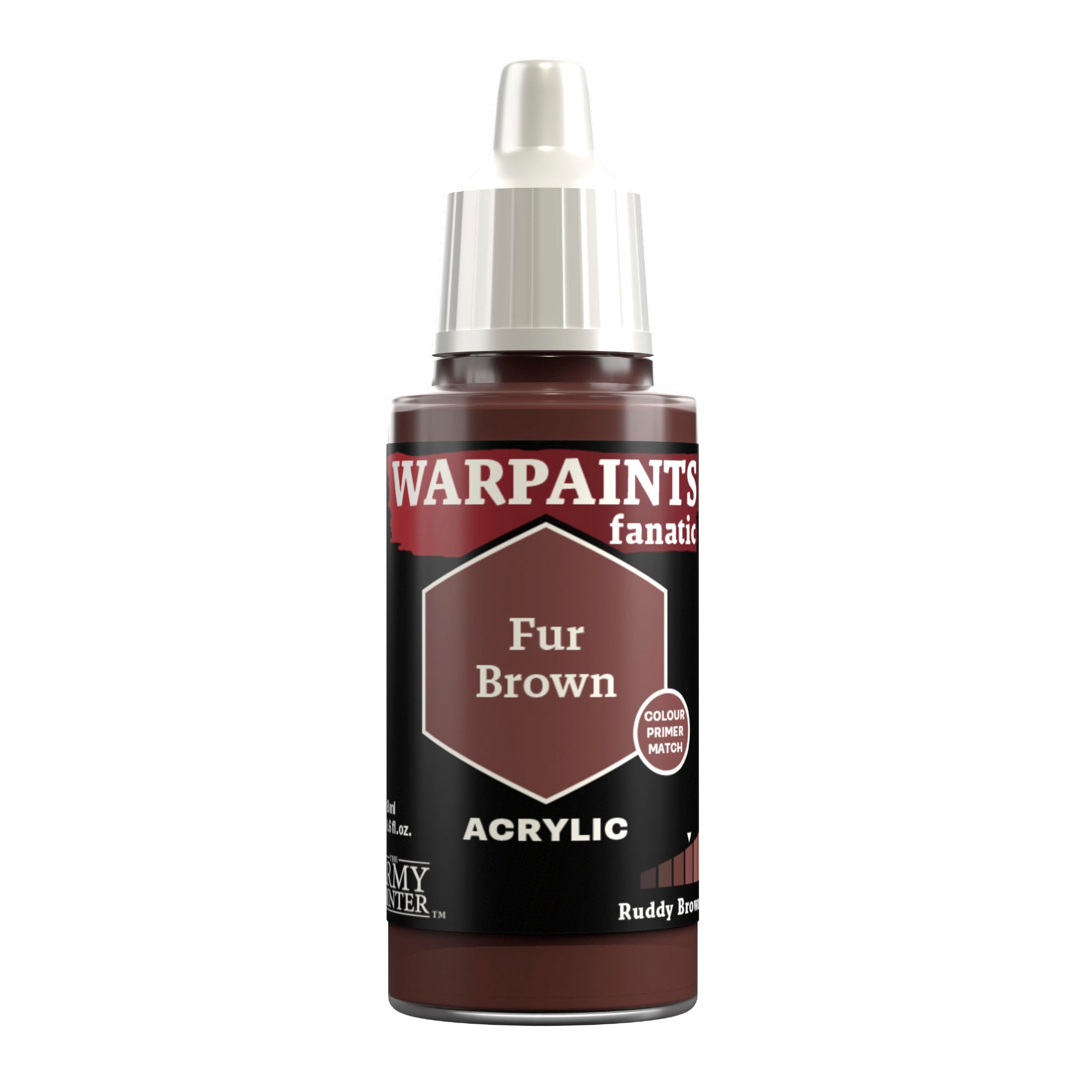 Warpaints Fanatic: Fur Brown - High-Quality Makeup for Cosplay & Halloween - Perfect for Costume Parties & Theatrical Performances