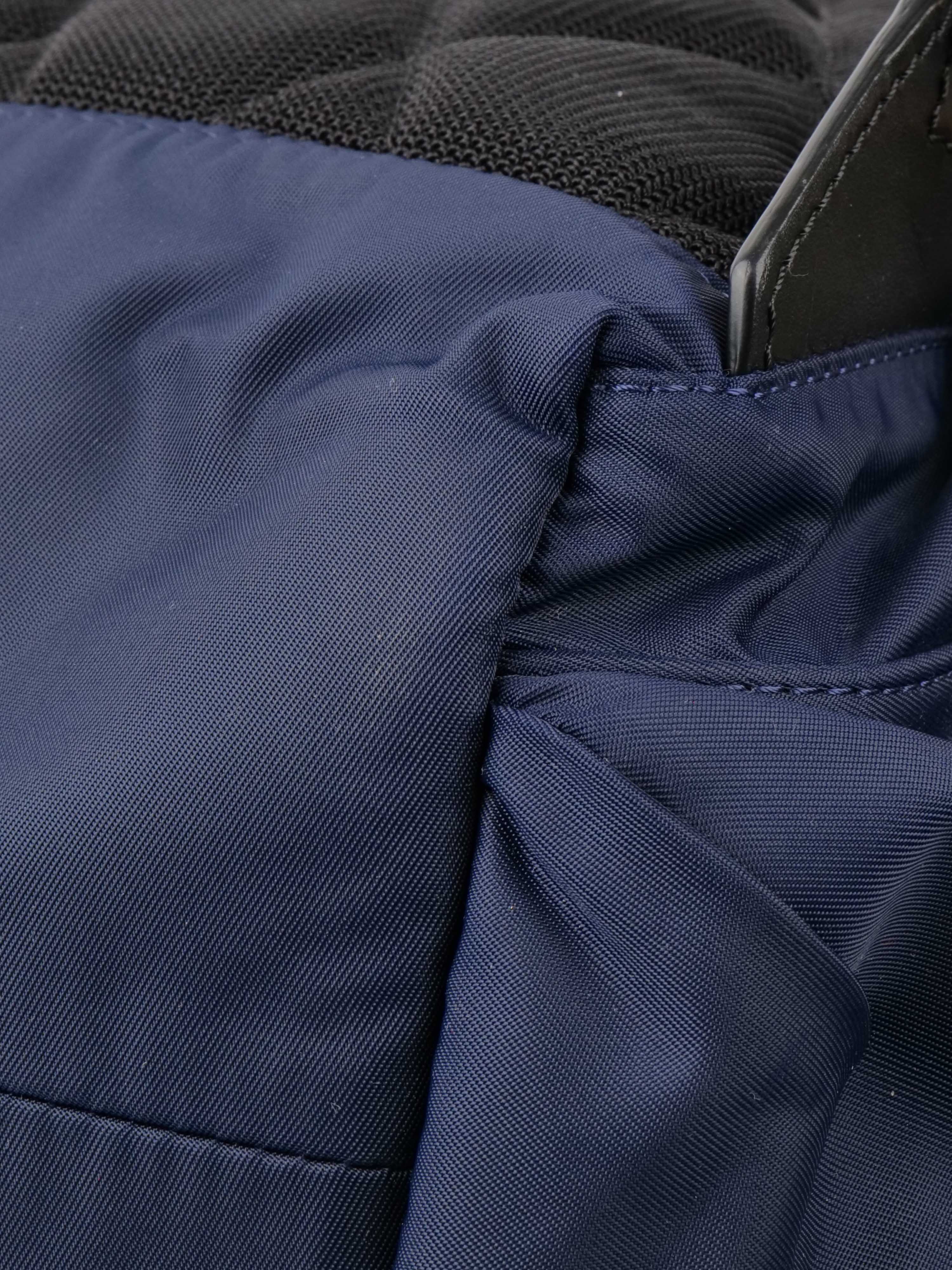 Burberry Navy Nylon Backpack for Men & Women | Waterproof Travel Backpack | Stylish Laptop Bag for Work, School & Outdoor Adventures