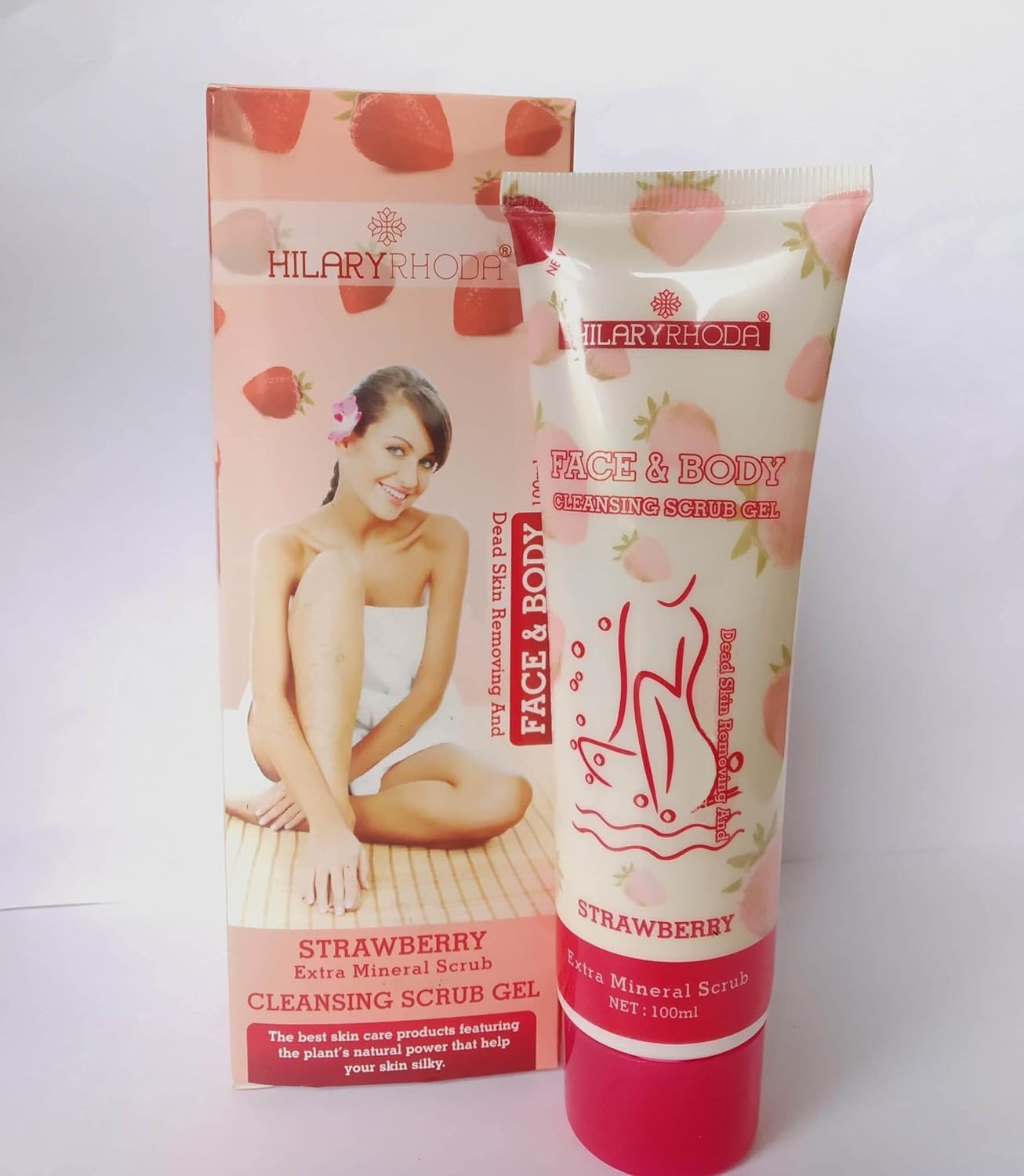 RATAVA Exfoliating Face & Body Scrub Gel - Dead Skin Remover, Deep Cleansing Scrub for Women & Girls - 1pc (Random Flavor) - Perfect for Spa Day, Pre-Shave Prep & Post-Workout Refresh