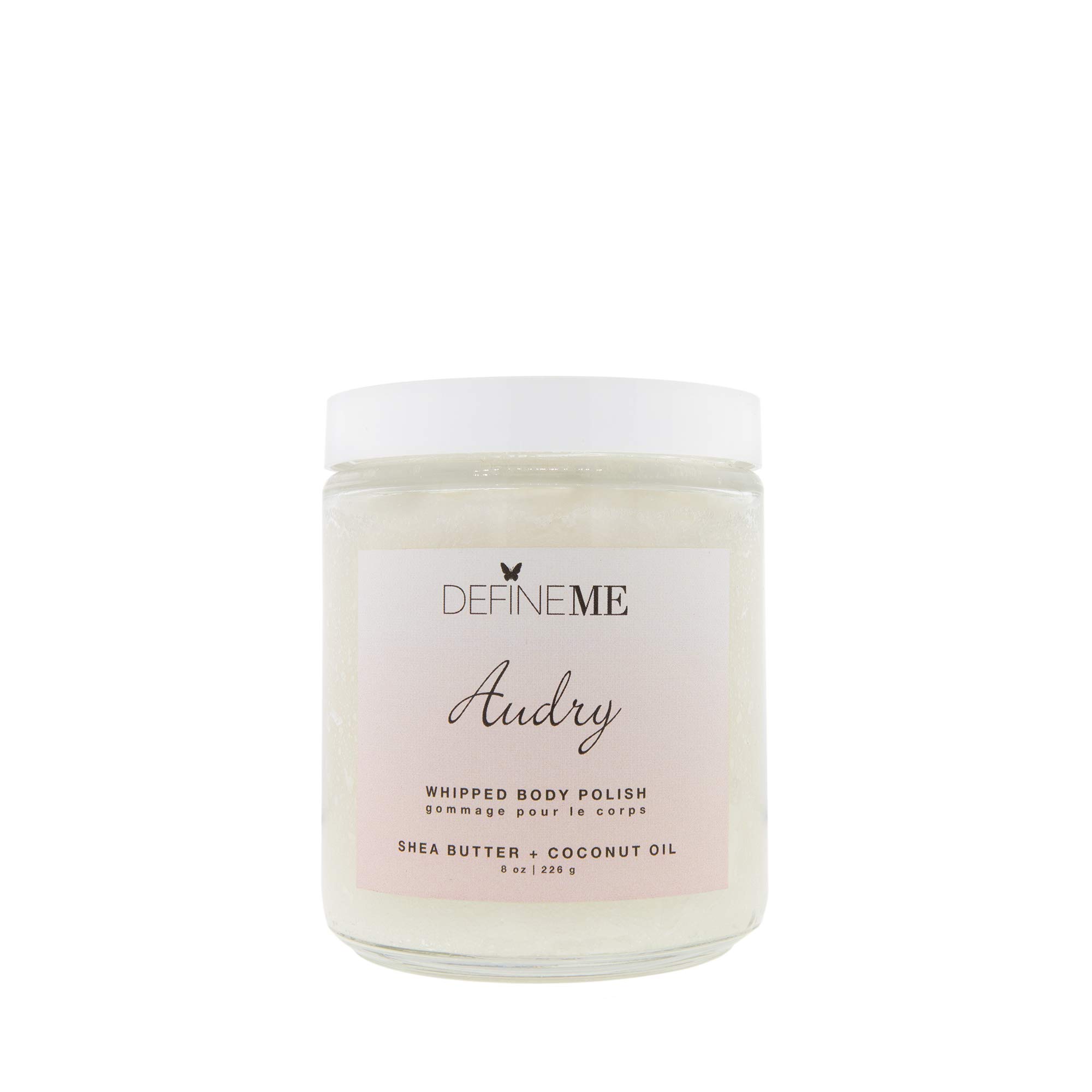 Audry Scented Whipped Body Polish - Exfoliating Sugar Scrub for Smooth Skin - 8 oz - Perfect for Spa Day & Self Care Routine