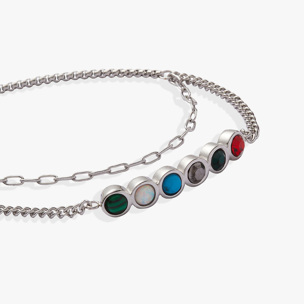 Hidden Message 'Mother' Acrostic Bolo Bracelet - Unique Personalized Jewelry Gift for Mom, Birthday, Mother's Day - Perfect for Special Occasions & Everyday Wear