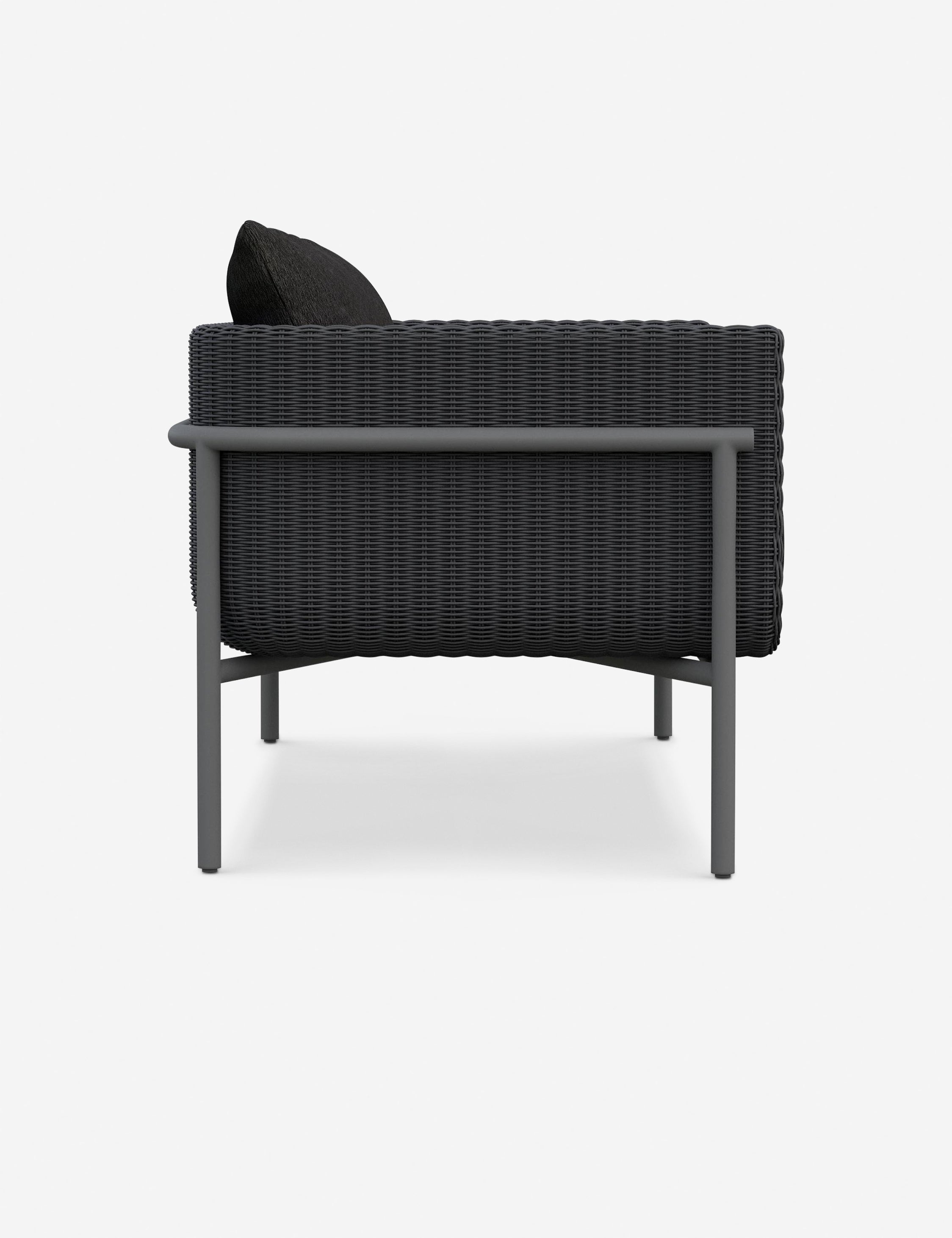 Camira Indoor Outdoor Loveseat - Waterproof & Durable Patio Furniture for Garden, Balcony, or Poolside Relaxation