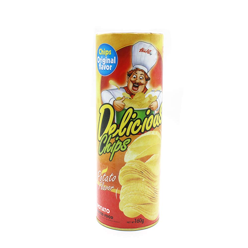 Funny Prank Gifts for Kids - Magic Potato Chip Can Toy with Fake Fries | April Fools Day & Halloween Party Decorations | Great for Pranks, Gag Gifts & Surprise Parties