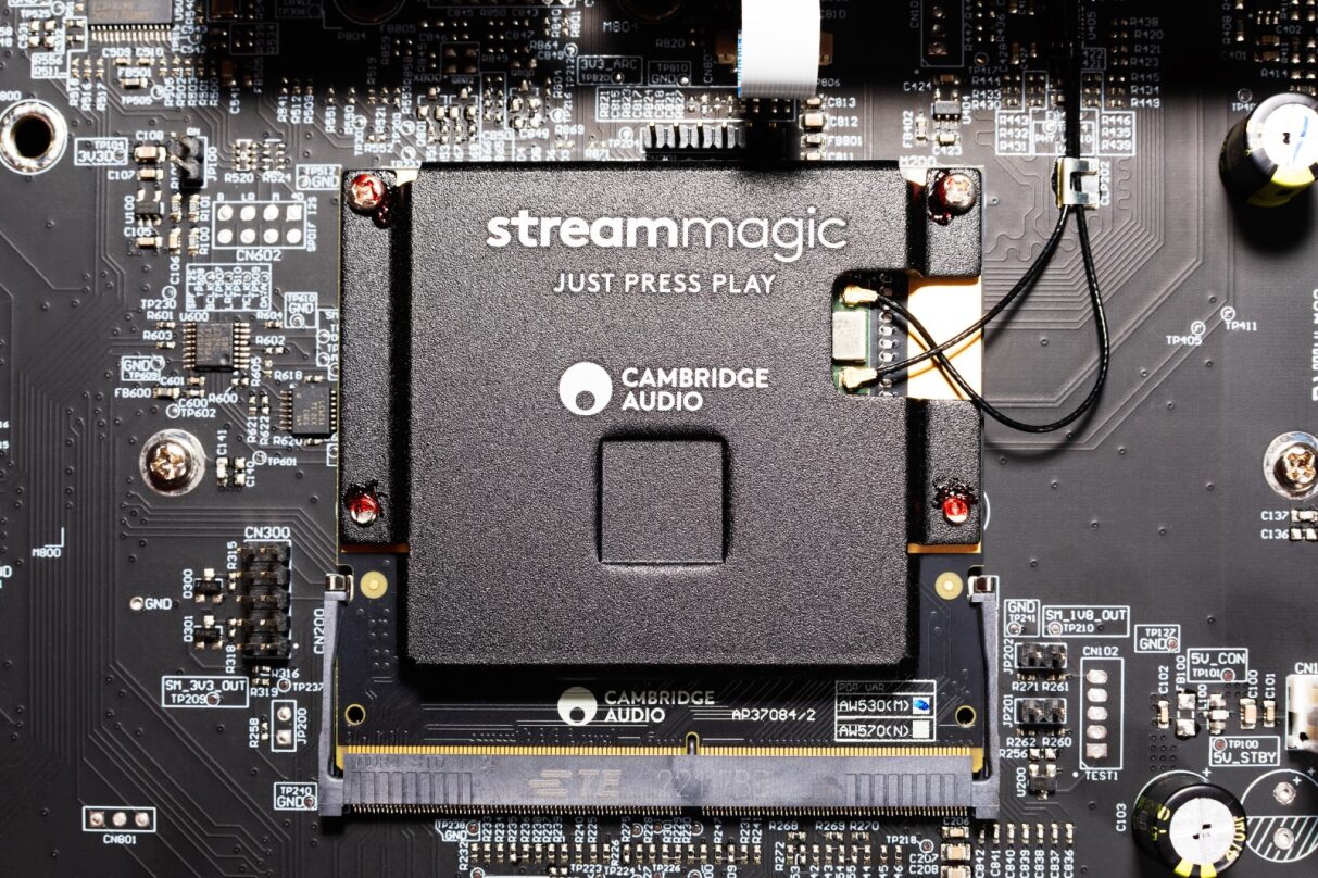 Cambridge Audio CXN100 Hi-Res Network Streamer - Wireless Music Player for Home Audio, Multi-Room Streaming & Lossless Audio Playback - Perfect for Audiophiles & Home Theater Systems