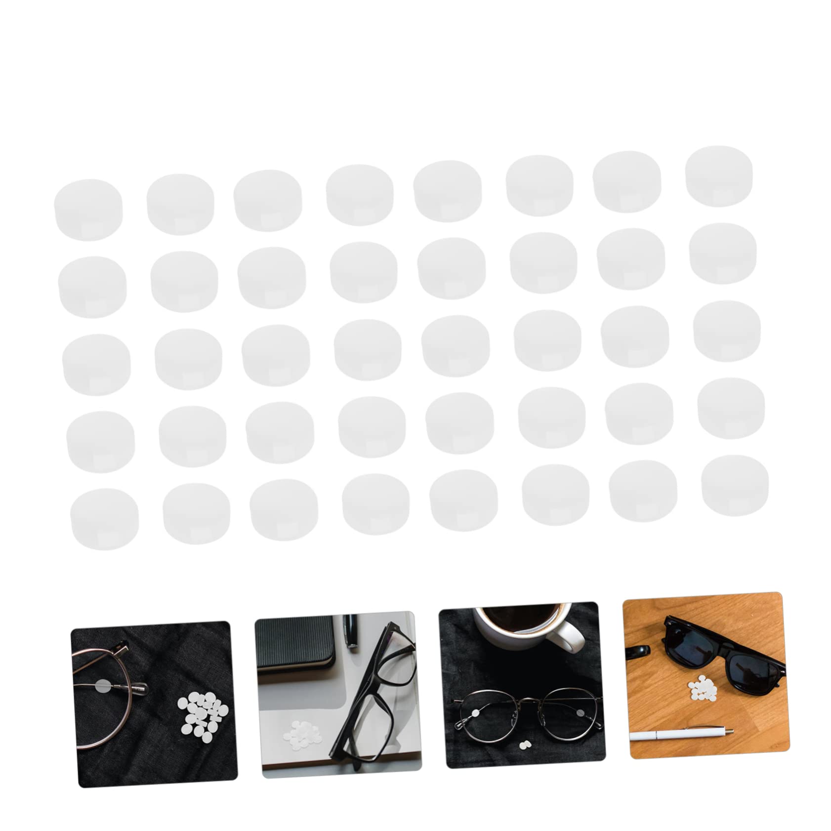OSALADI 120-Pack Non-Slip Silicone Glasses Holder - Soft Ear Hooks & Leg Covers for Round/Oval Eyeglasses & Sunglasses | Perfect for Reading, Driving & Outdoor Activities