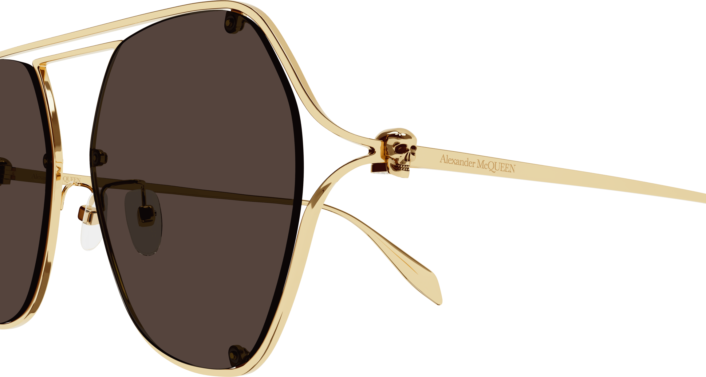 Alexander McQueen AM0367S Sunglasses - Luxury Designer Shades for Men & Women - Perfect for Outdoor Activities, Travel & Fashion Statements