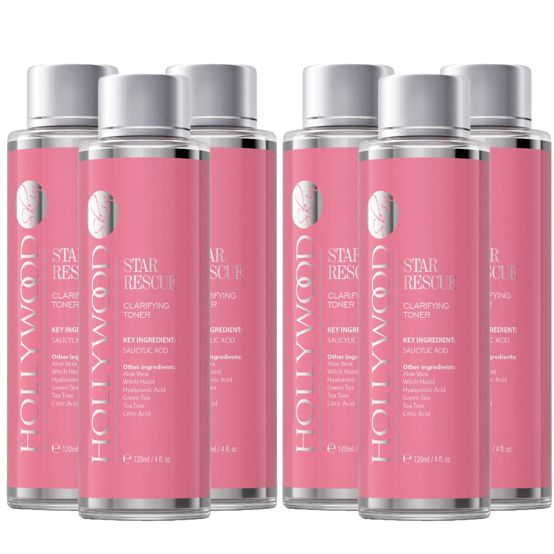 Sweden's #1 Clarifying Toner with BHA & PHA - Pore Minimizing, Exfoliating Facial Toner | Hyaluronic Acid, Green Tea, Tea Tree Extract | 120ml for Glowing Skin | Perfect for Daily Skincare & Acne-Prone Skin