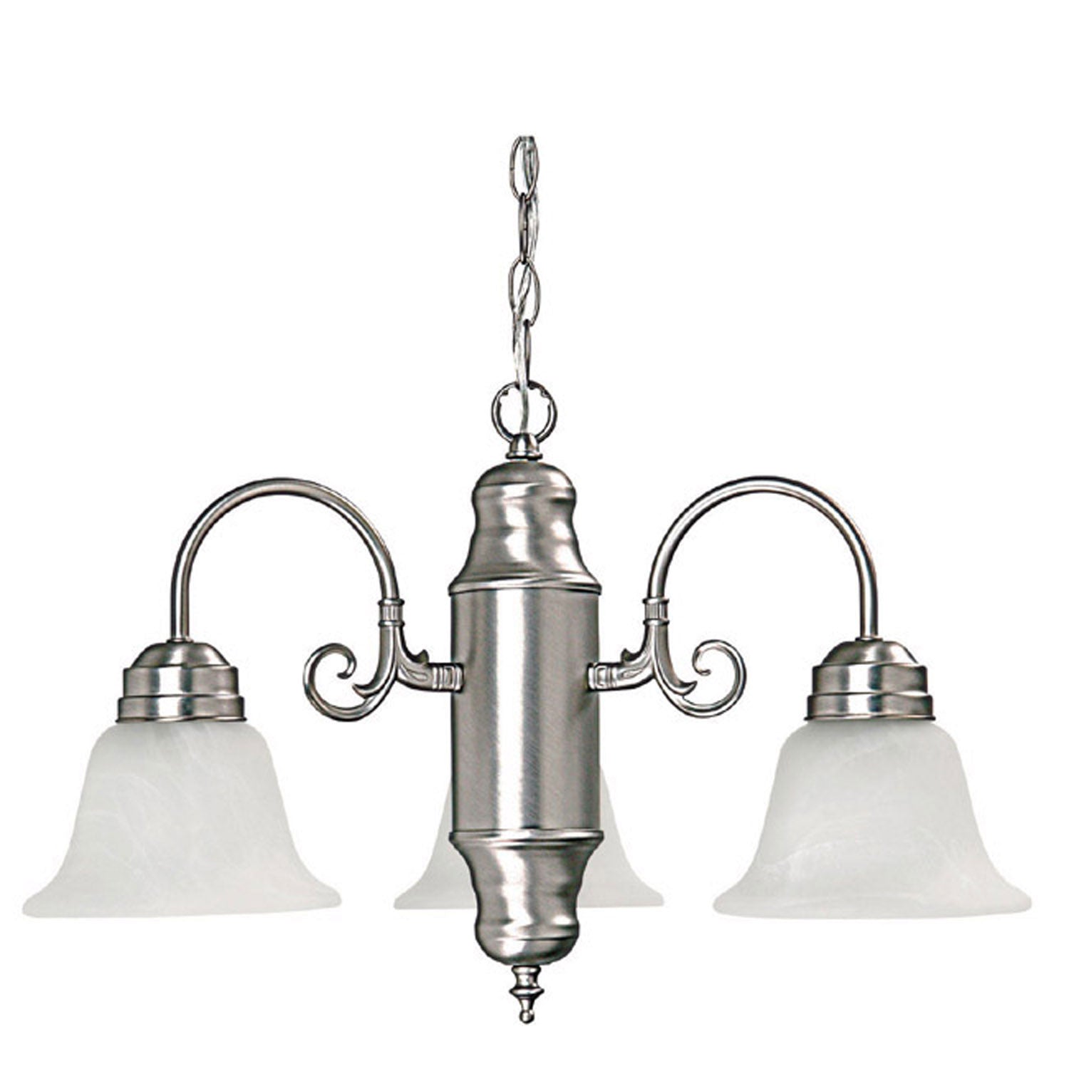 Capital Lighting Three Light Chandelier - Modern Ceiling Fixture for Dining Room, Bedroom & Living Room | Elegant Home Decor Lighting Solution