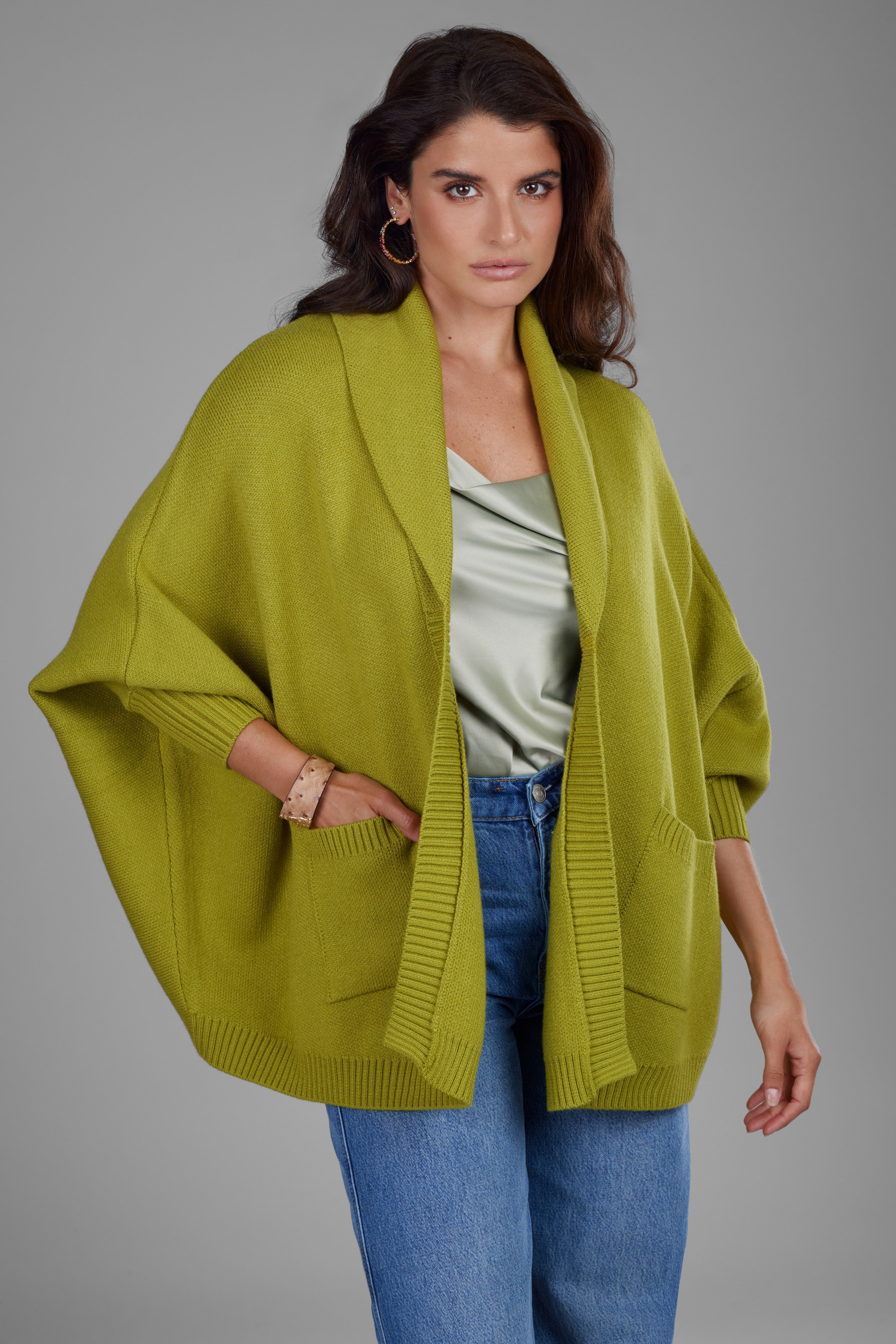 Open Front Oversized Cardigan Sweater for Women - Cozy Long Chunky Knit Wrap Cardigan - Perfect for Fall, Winter & Layering Outfits