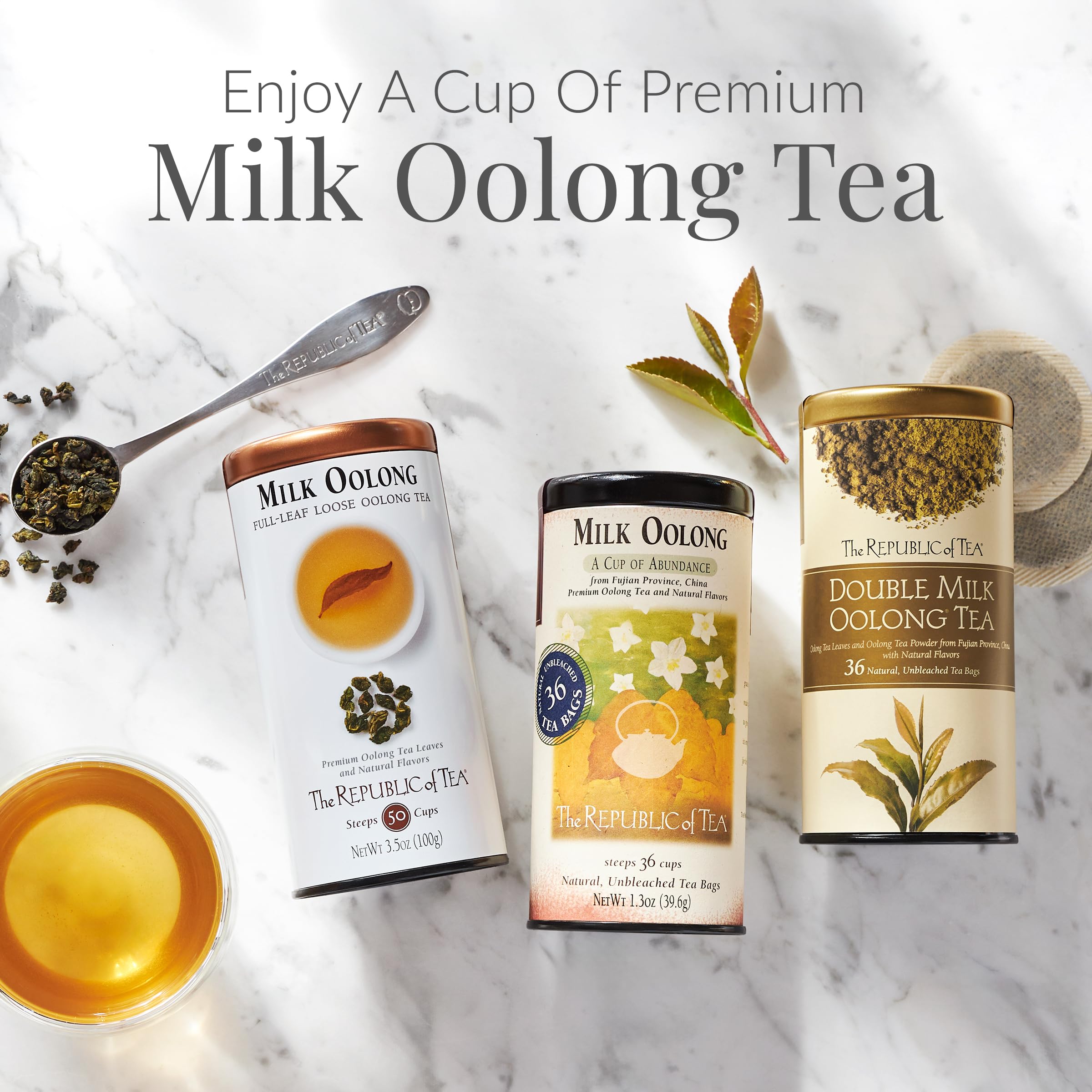 Premium Double Milk Oolong Tea Bags - 250 Count Bulk Pack | Naturally Caffeinated Loose Leaf Tea | Perfect for Afternoon Relaxation & Office Brewing