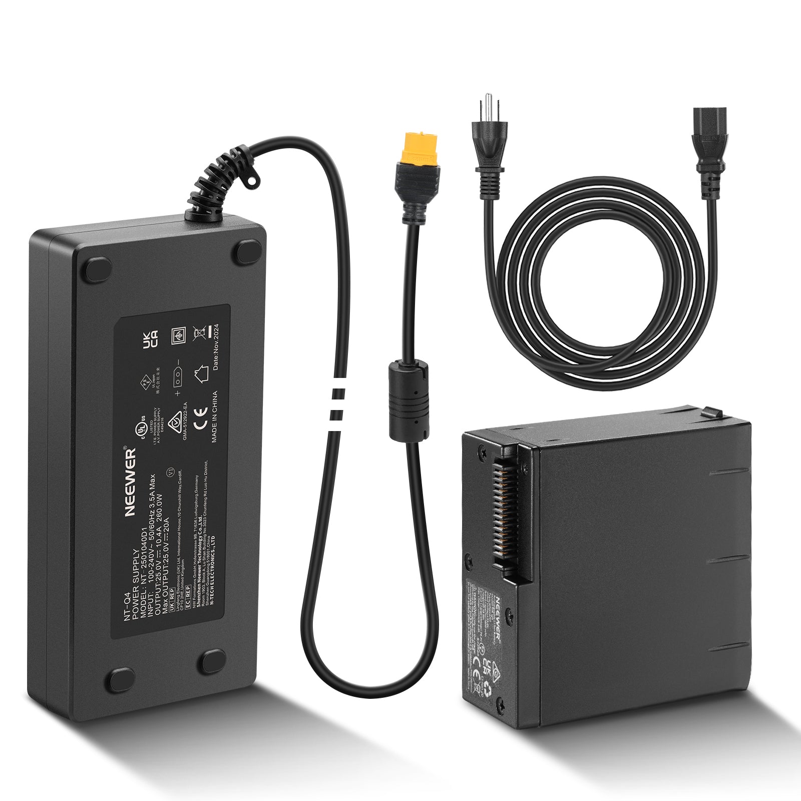 NEEWER NT Q4 Dummy Battery Kit for Canon Q4 - Replacement Power Supply for Continuous Shooting - Perfect for Photography, Videography & Live Streaming