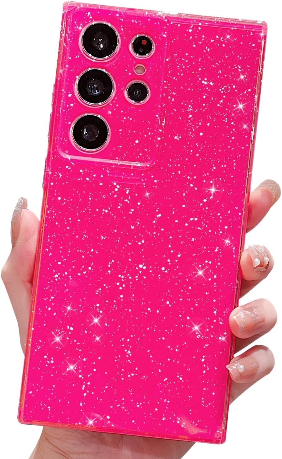 Samsung Galaxy S25 Ultra Bling Glitter Phone Case - Shockproof Slim Soft TPU Protective Cover for Women & Girls | Perfect for Parties, Night Out & Everyday Use