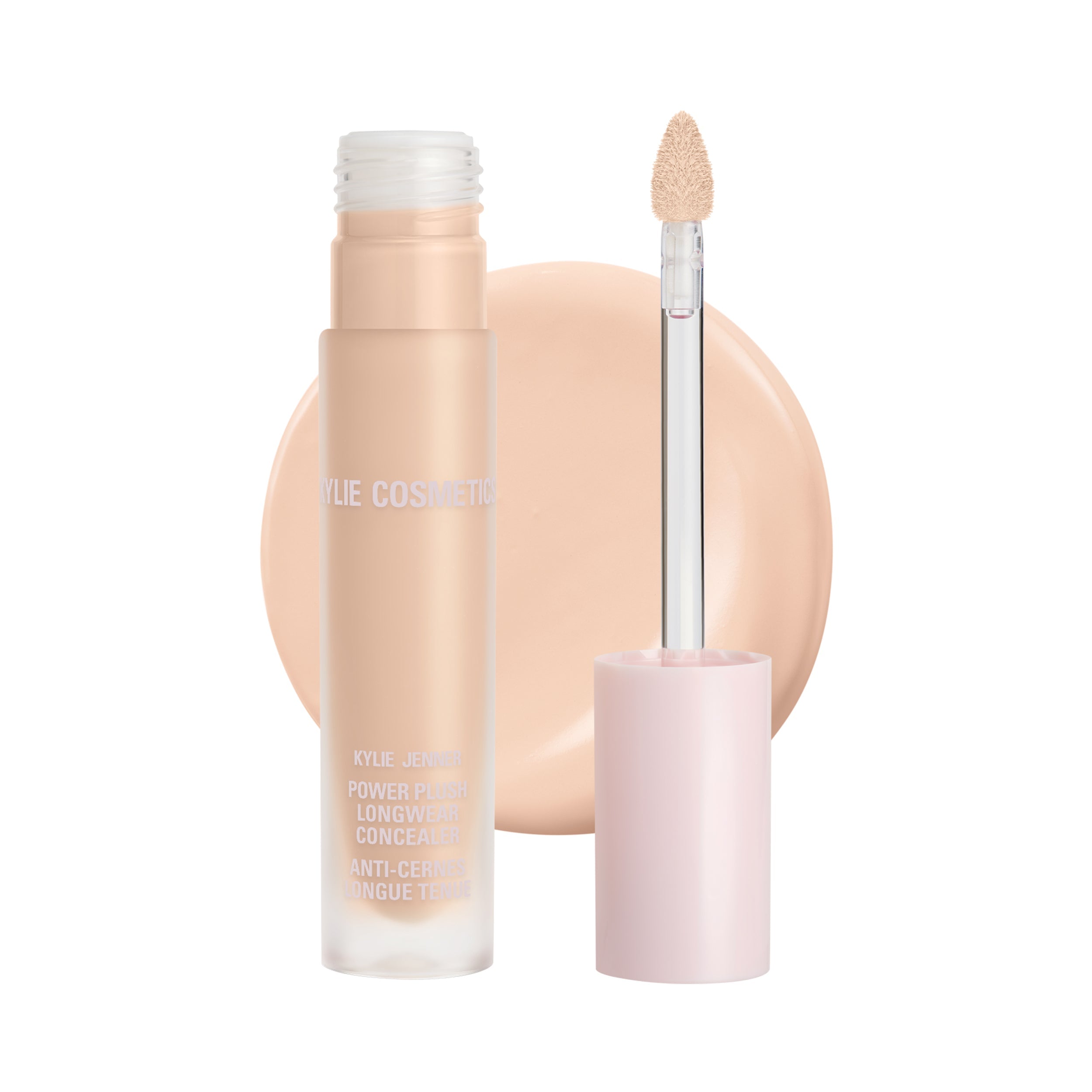 Long-lasting Power Plush Concealer - Full Coverage & Hydrating for Flawless Skin | Perfect for Daily Makeup & Special Occasions