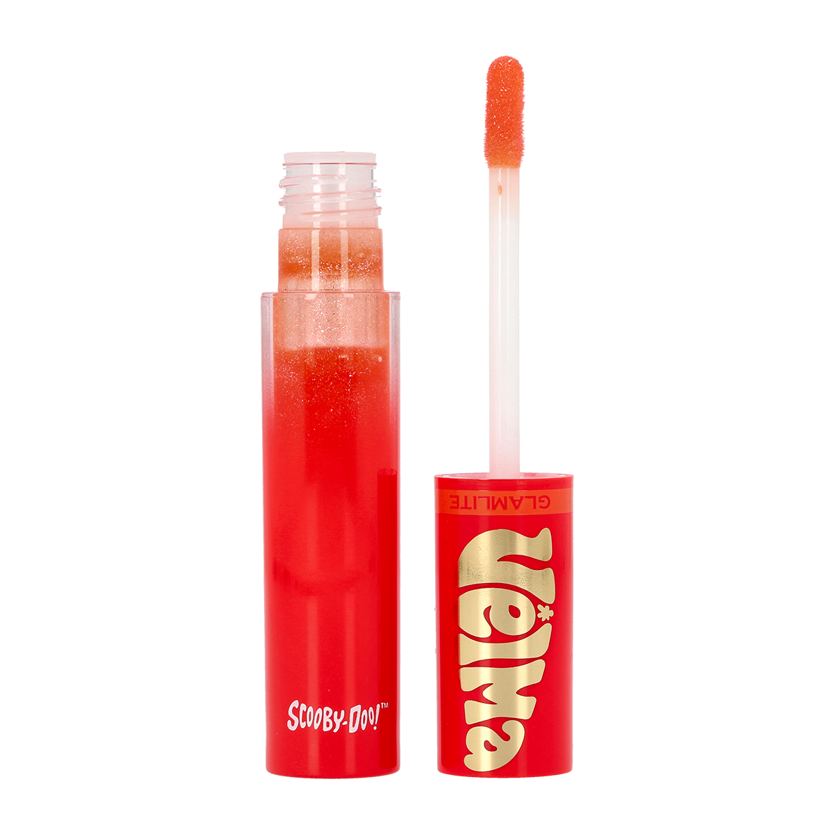 Glamlite Scooby Doo Velma Lip Kit - Matte Liquid Lipstick & Lip Liner Set | Halloween Cosplay, Cartoon Character Makeup, 90s Nostalgia Collection