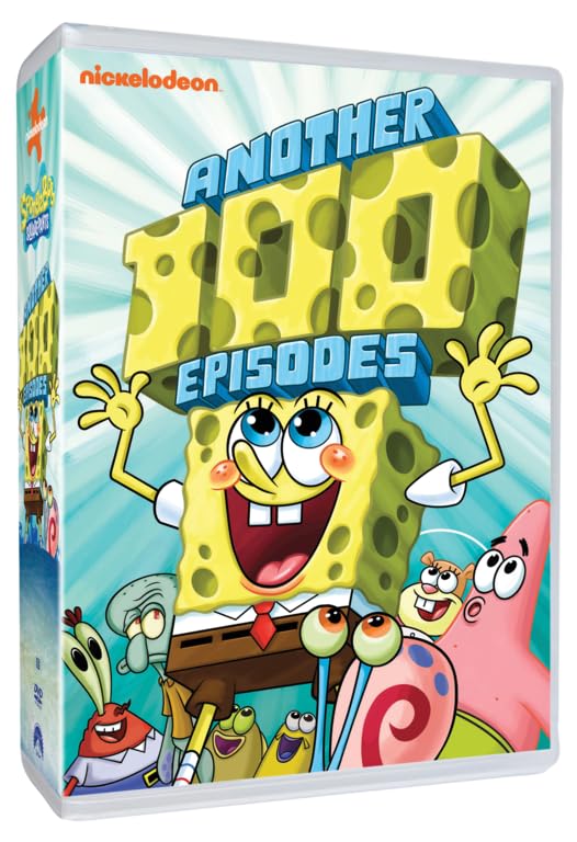 SpongeBob SquarePants Complete Season DVD Set - 100 Episodes Collection | Kids Cartoon Series for Family Entertainment & Birthday Gifts