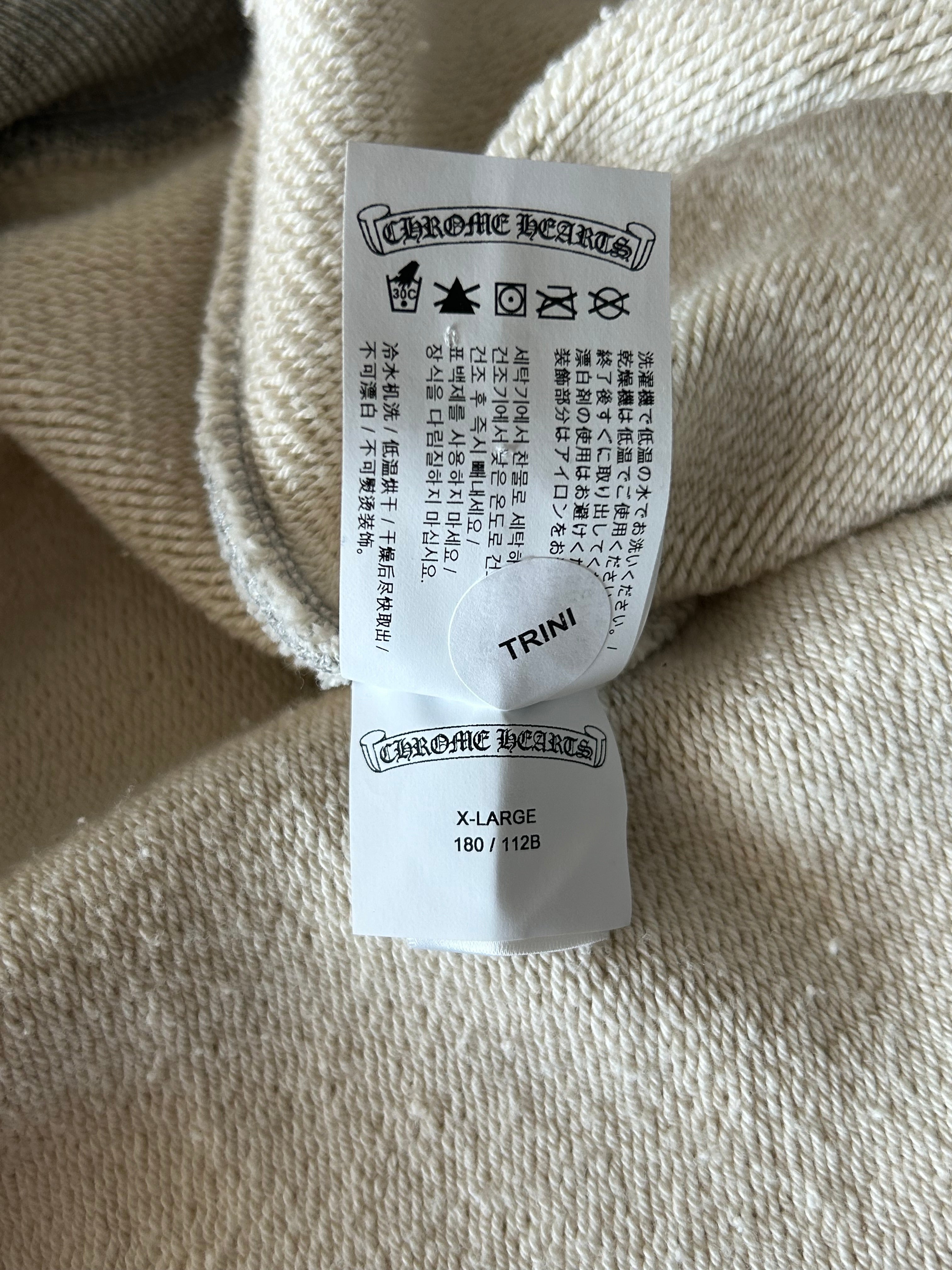 Chrome Hearts Grey & Black Triple Cross CH Logo Embroidered Hoodie for Men - Streetwear Fashion, Gothic Style, Casual Wear for Everyday Outfits & Urban Lifestyle