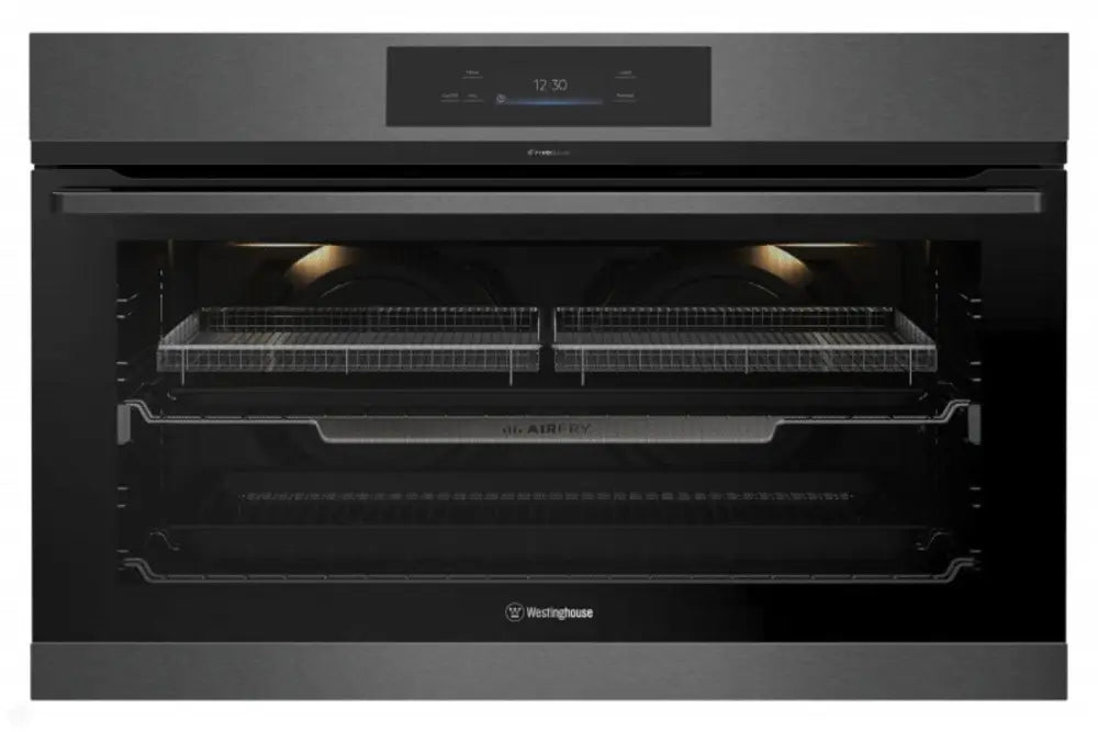 Westinghouse WVEP9917DD 90cm Pyrolytic Multi-Function 17 Oven with Air Fryer - Dark Stainless Steel - Perfect for Baking, Roasting & Air Frying at Home