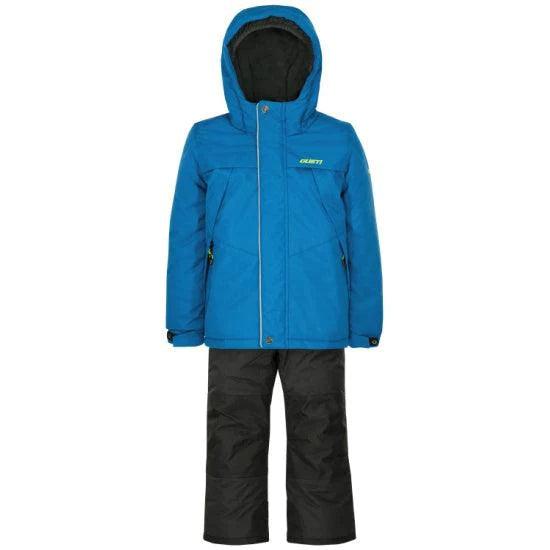 Gusti Boys Snow Suit - Waterproof Winter Snowsuit for Kids, Insulated Snow Pants & Jacket Set in Indigo - Perfect for Skiing, Snowboarding & Outdoor Winter Play