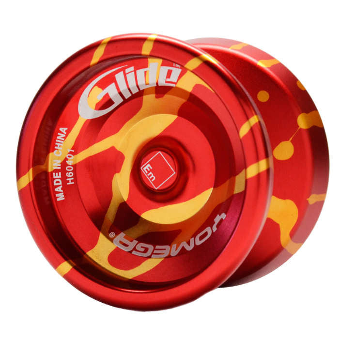 Yomega Glide Responsive Yo-Yo - Professional Unresponsive Ball Bearing Trick Yo-Yo for Beginners & Advanced Players - Perfect for Competitions, Performances & Skill Practice