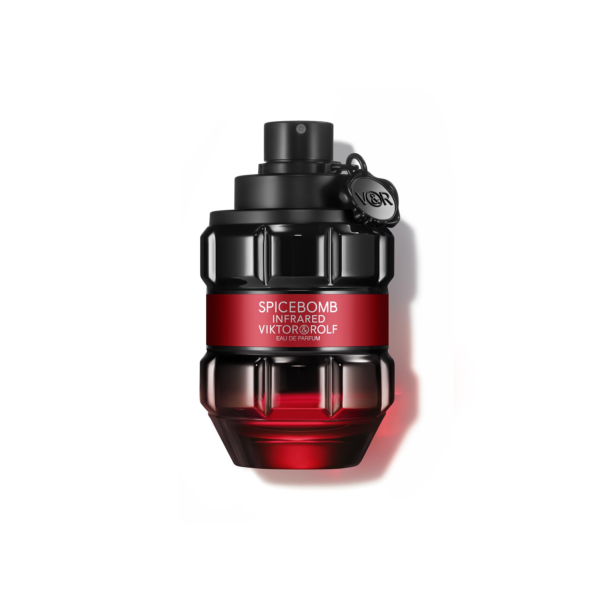 Viktor&Rolf Spicebomb Infrared Eau de Parfum for Men - Woody Spicy Cologne with Leather & Cinnamon Notes - 3 Fl Oz - Perfect for Date Nights & Special Occasions