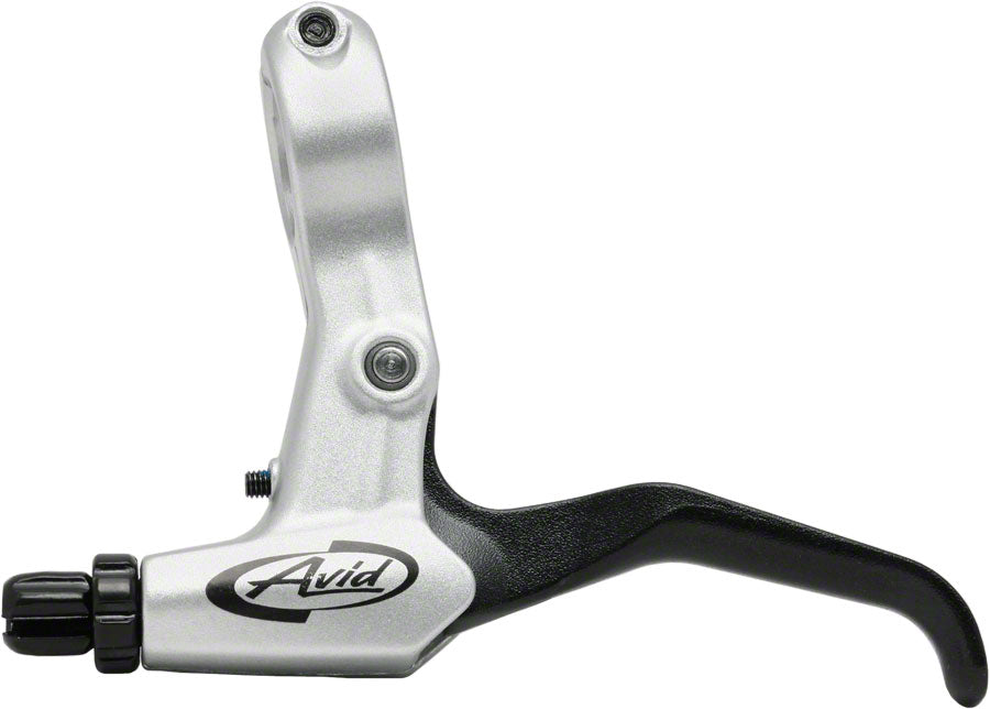 Avid FR 5 Single Lever Bike Brake - Right or Left Hand Compatible - Silver/Black Finish - Perfect for Road Bikes, Mountain Bikes & Commuting