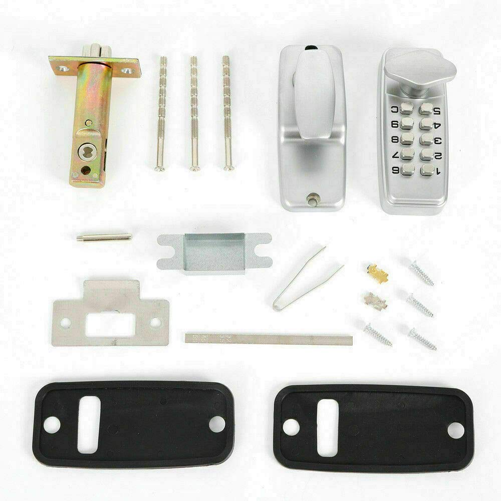 Smart Keyless Digital Electronic Password Door Lock - Mechanical Security Lock for Home & Office, Indoor & Outdoor Use (107x42x25mm) - Ideal for Apartments, Garages, and Storage Rooms