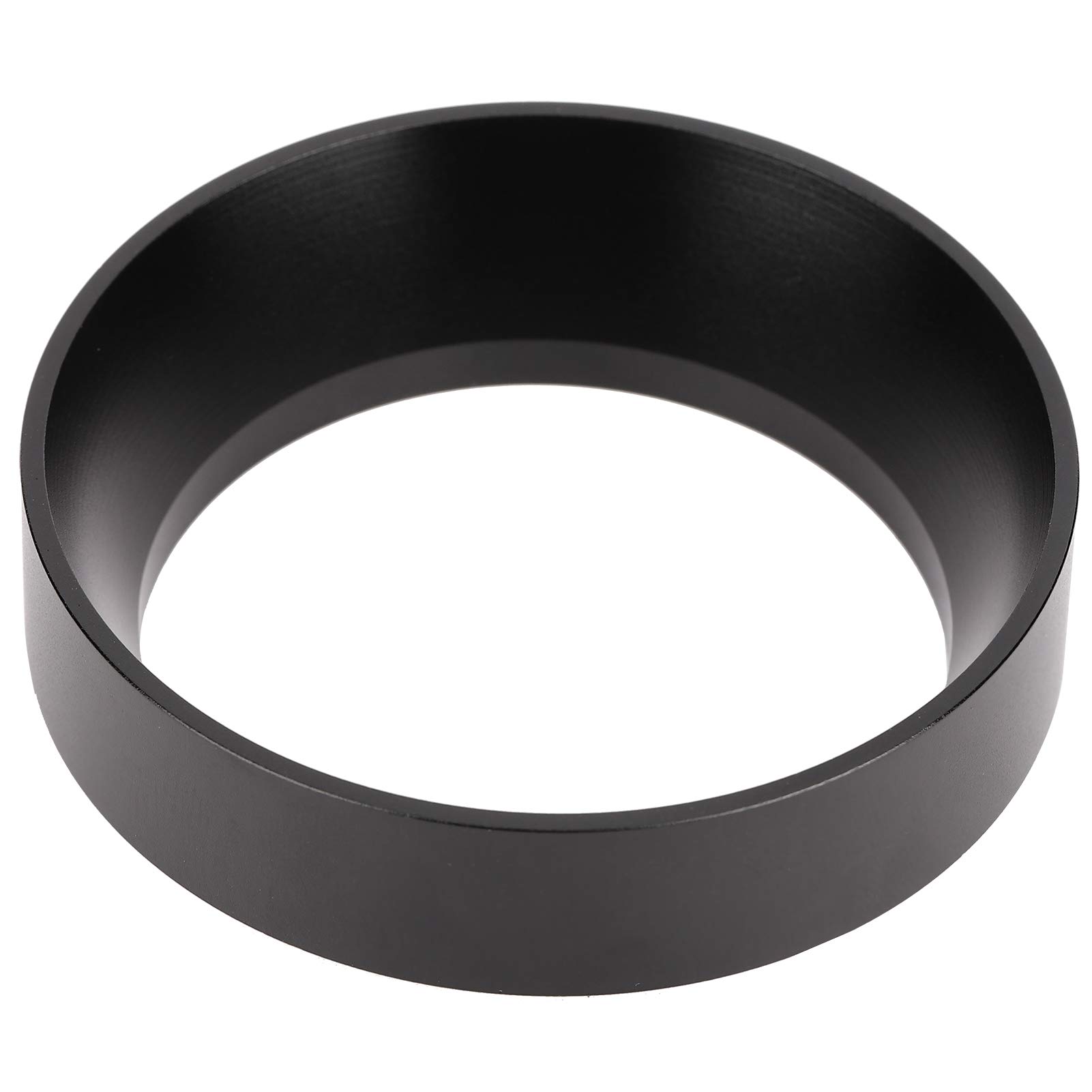 Heat Resistant Magnetic Dosing Funnel for Coffee (51mm, Black) - Perfect for Home & Office Use by Coffee Lovers