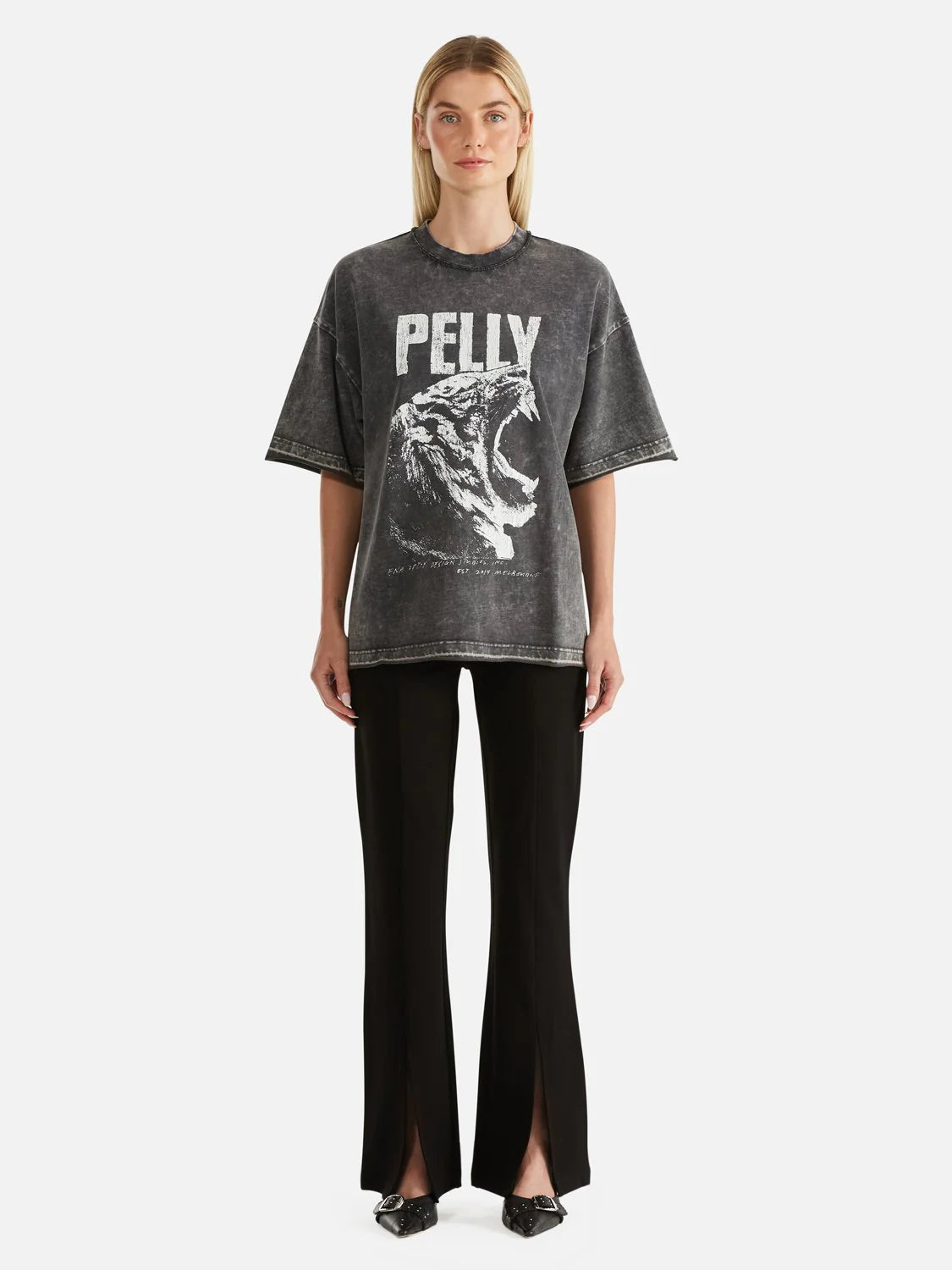 Ena Pelly Fearless Tee - Women's Graphic T-Shirt for Casual Wear & Street Style | Perfect for Everyday Outfits, Weekend Hangouts & Music Festivals