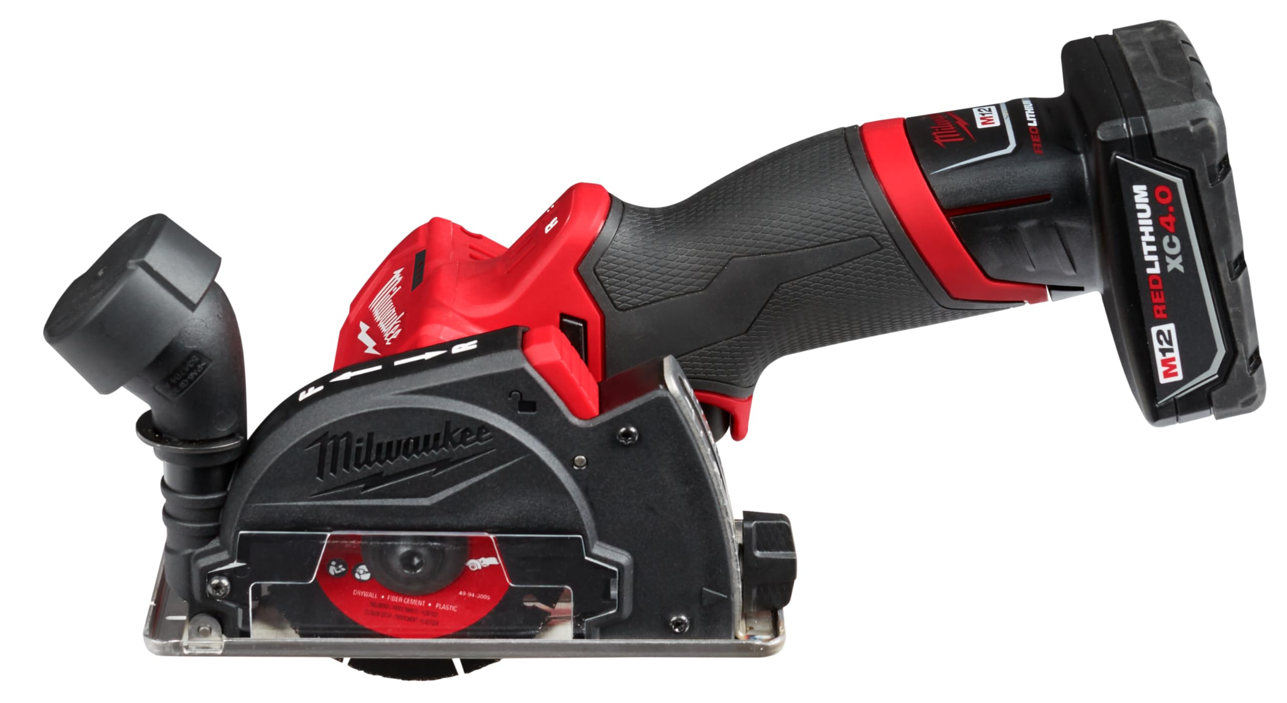 Milwaukee 2522-20 12V Cordless Cut-Off Tool - Compact & Powerful for Metal Cutting, Grinding, and DIY Projects - Perfect for Construction, Metalworking, and Home Improvement
