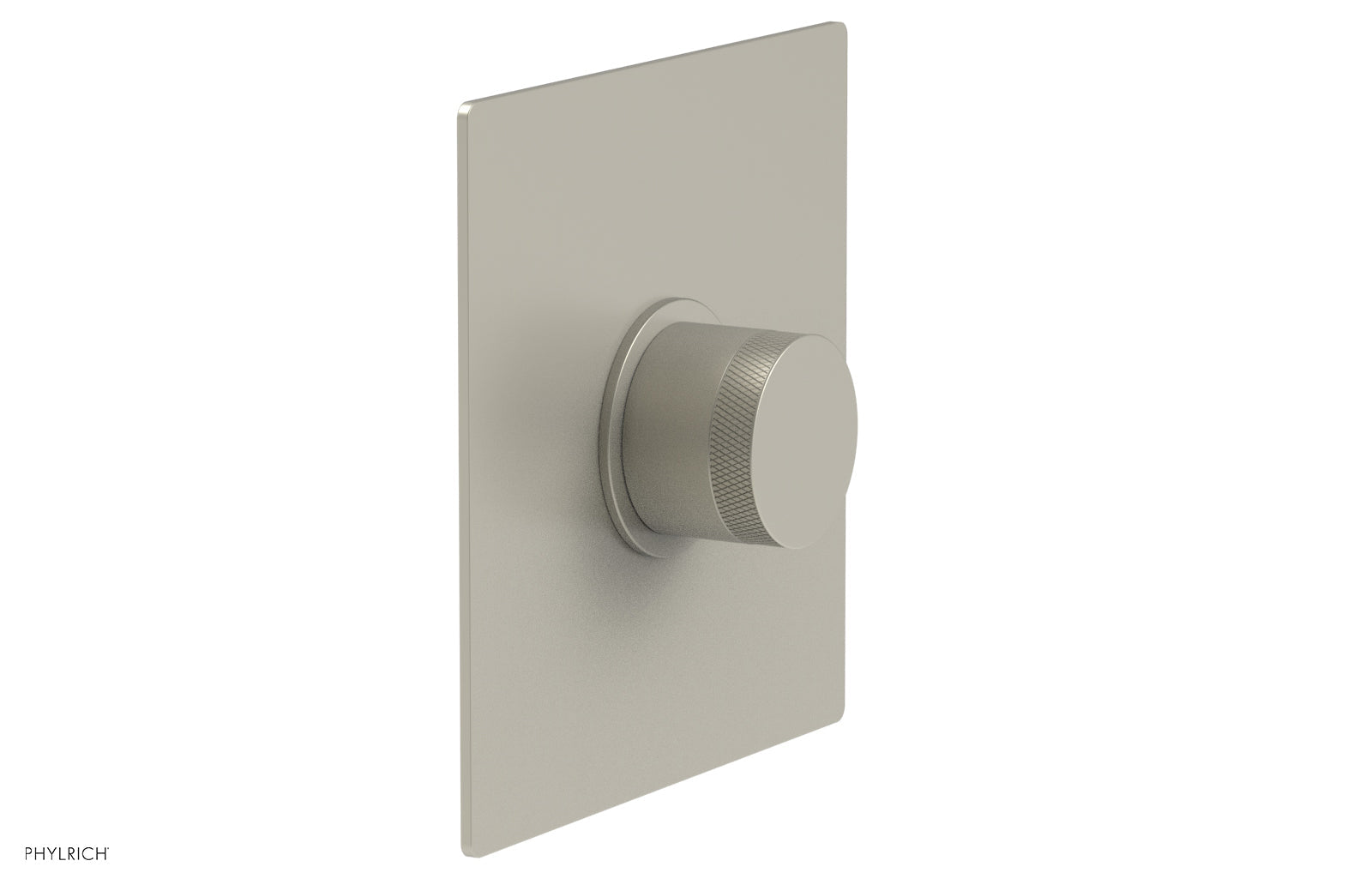 BASIC II Pressure Balance Square Shower Plate with Knurled Handle Trim 4 184 - Perfect for Modern Bathroom Renovations & Spa-Like Shower Experience