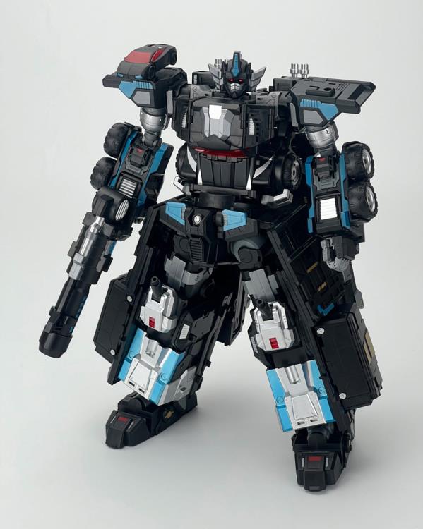 Fans Hobby Master Builder MB-15B Black Naval Commander 6-Inch Collectible Action Figure - Highly Articulated Poseable Model for Display, Photography & Gifts