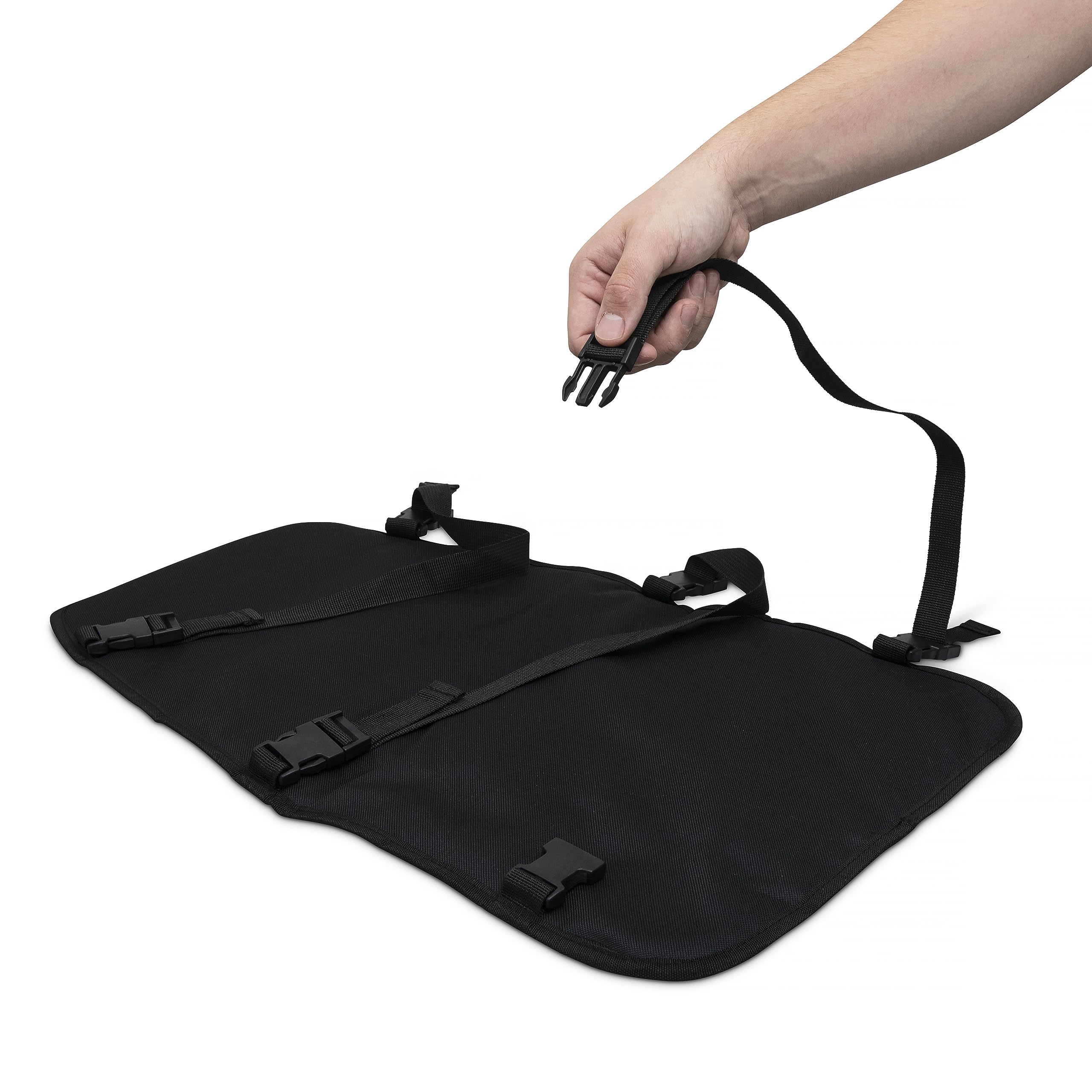 Premium ATV & Motorcycle Seat Covers - Waterproof Padded Seat Protector with 2 Free Tie Down Straps - Comfortable Cushion for Off-Road Vehicles - Perfect for Trail Riding, Hunting & Outdoor Adventures