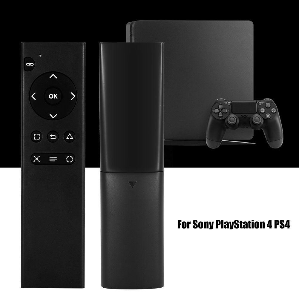 Wireless Multimedia Remote Control for PS4 & DVD Player - Black | Perfect for Gaming, Streaming & Home Theater Entertainment