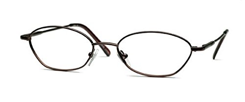 Multi-View Computer Reading Glasses Model 17 - Brown +2.0 Strength - Perfect for Office Work, Computer Use & Reading