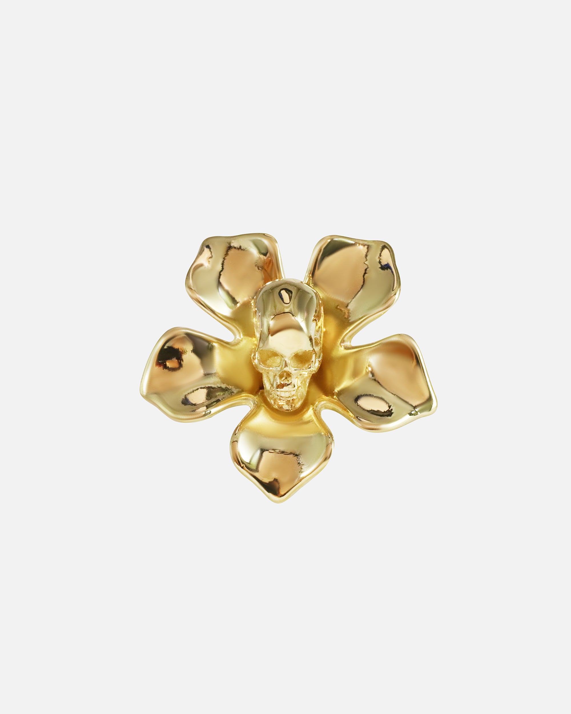 Fleur D'Enfer Large Statement Ring - Elegant Floral Design Silver Jewelry for Women | Perfect for Weddings, Parties & Special Occasions