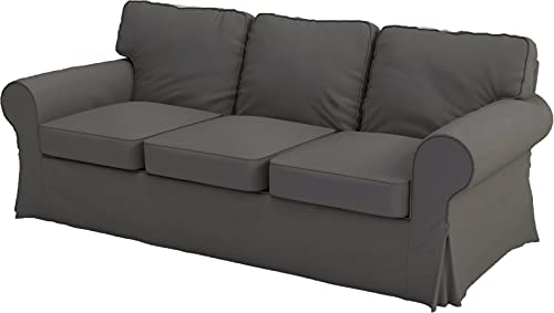 Polyester Deep Gray Sofa