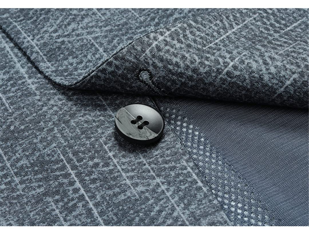 Men's Slim Fit Casual Blazer Jacket - Lightweight Spring Office Suit Jacket for Business, Weddings & Formal Events