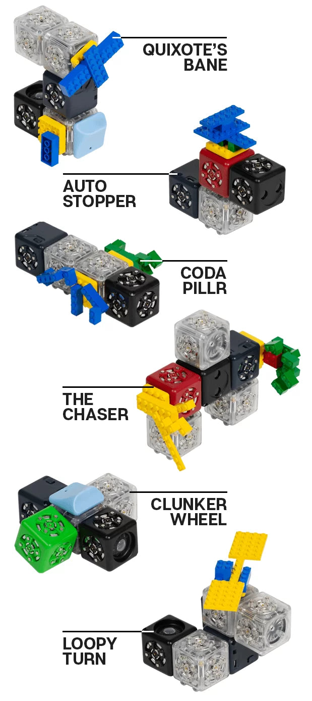 Cubelets Curiosity Set - STEM Educational Building Blocks for Kids - Perfect for Classroom Learning & Home Play