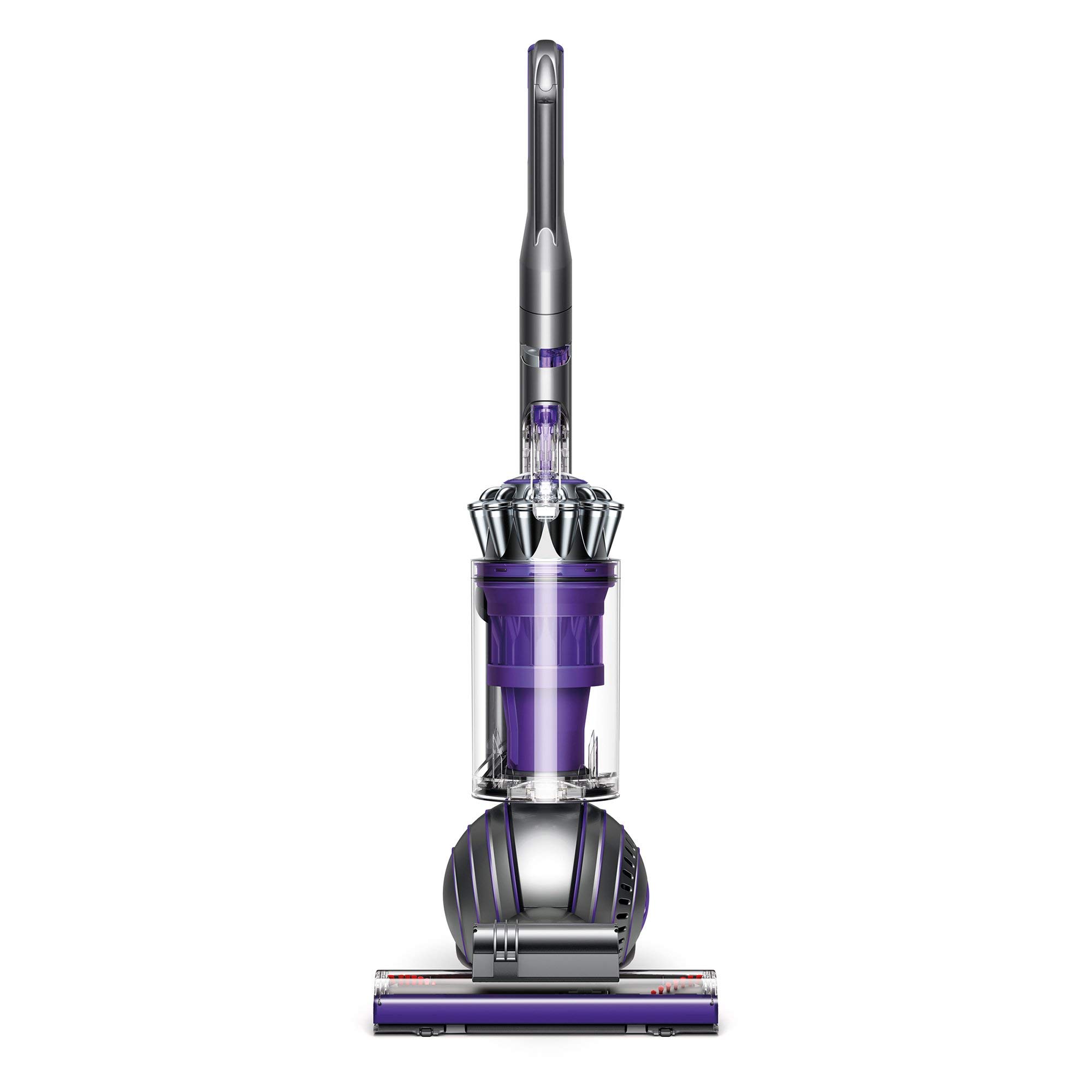 Dyson Ball Animal 2 Upright Vacuum Cleaner - Powerful Suction for Pet Hair & Deep Cleaning | Refurbished Iron/Purple | Perfect for Carpets, Hard Floors & Stairs